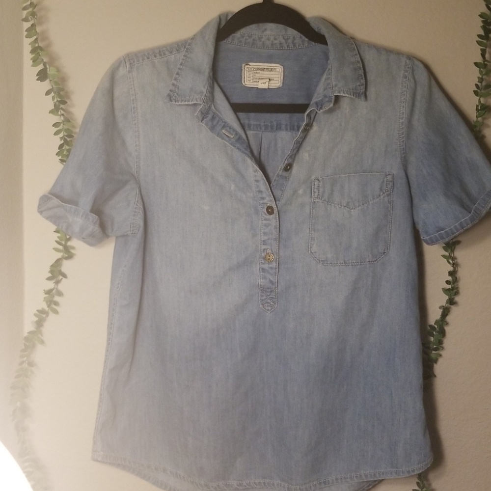 Current Elliott chambray shirt